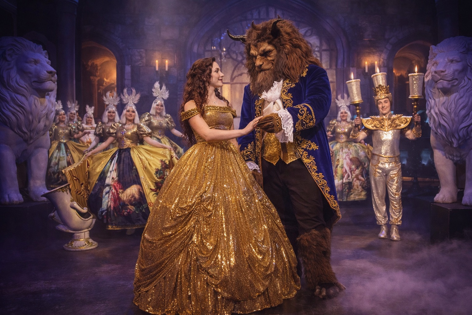 Красавица и Чудовище — волшебная история оживает